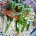 桃子san's cooksnap of when they made 納豆そうめん.