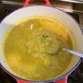 nariatsu's cooksnap of when they made ルクルーゼで簡単手抜き♪かぼちゃスープ.
