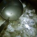 しろ_あん's cooksnap of when they made 生姜たっぷり鶏団子と緑豆春雨の鍋.