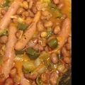 culo's cooksnap of when they made スペインの味☆金時豆とソーセージの煮込み.