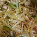 sanama0826's cooksnap of when they made みんな大好き♪もやしの中華サラダ.