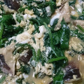 料理作造's cooksnap of when they made ほうれん草としいたけの梅風味親子.