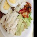 kurokazu's cooksnap of when they made 肉体改造対応、ピビン冷麺風しらたき.