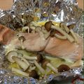 やっこ奴's cooksnap of when they made 鮭のホイル焼き.