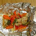 ロズウェルスター's cooksnap of when they made トースターで鱒（マス）のホイル焼き☆.