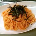 ぴよひよこ21's cooksnap of when they made たらこパスタ～えのきとパルメザン入り～.