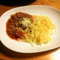 komugiko4's cooksnap of when they made お店の味！？美味しいミートソース♪.