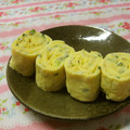 赤い電話's cooksnap of when they made しらすとネギの卵焼き*朝食や弁当に.