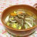 赤い電話's cooksnap of when they made ユッケジャンスープ.