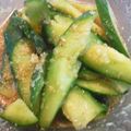 BYU's cooksnap of when they made ピリ辛きゅうりの即席漬け.