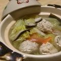 yappyパクパク's cooksnap of when they made 生姜の効いた鶏団子のあったかスープ.