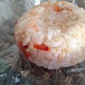 桜井凛子's cooksnap of when they made 干しエビと天かすでやみつき☆おにぎり.