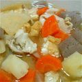11ふーちゃん07's cooksnap of when they made おばあちゃんの豚汁.