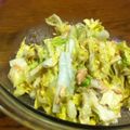 かしまし's cooksnap of when they made 【自分用メモ】マヨポンツナの白菜サラダ.