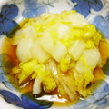B子chan's cooksnap of when they made 白菜のゆず浸し.