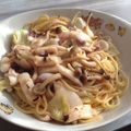 ぱんだｐｉ's cooksnap of when they made イカときのこのペペロンチーノ.