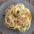 アルハンブラ0119's cooksnap of when they made オクラと梅干しの和風パスタ.