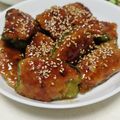クックE662AA☆'s cooksnap of when they made ピーマンの肉詰め☆照り焼き味.