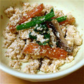 yukakerori's cooksnap of when they made 秋の味覚、柿♪　柿の白和えです♪.