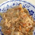 frogflower's cooksnap of when they made 絶品！簡単焼きうどん.