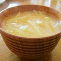 jackkazu's cooksnap of when they made 大根の皮のお味噌汁.