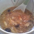 べらのってぃ's cooksnap of when they made 残った味噌汁で☆おつゆご飯（味噌雑炊）.