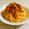 nasubeam's cooksnap of when they made 角切りベーコン☆アラビアータ.