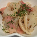 ノワっち's cooksnap of when they made 蓮根とベーコンの粒マスタード炒め.