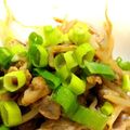 kiyoねぇ's cooksnap of when they made 簡単！豚細切れ＆もやしの胡麻しゃぶ炒め☆.