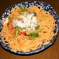 章雄りん's cooksnap of when they made トマトベースパスタ★カゴメトマト缶利用★.