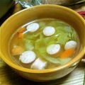 6mori's cooksnap of when they made 具だくさんウインナースープ.