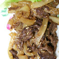 yoshitatsu's cooksnap of when they made 大根と牛肉の炒めもの.