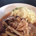 ひぐせと's cooksnap of when they made ポークソテー✿ガーリックきのこソース.
