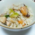 すえりさん's cooksnap of when they made 土鍋でふっくら【和パエリア】.