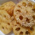 るんちゃん１７'s cooksnap of when they made 簡単すぎ！焼肉のタレでレンコンのきんぴら.