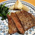 みなとのようこ's cooksnap of when they made 美味しいステーキの焼き方.