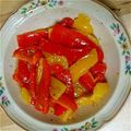 黒犬のミケ's cooksnap of when they made パブリカのカラフル♥マリネ♥.
