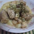 ちいちっぷ's cooksnap of when they made ビールにぴったり★鶏のにんにく煮込み★.