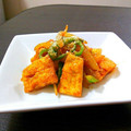 ♪珠香♪'s cooksnap of when they made 厚揚げナポリタン風.