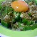 ぽんぷー's cooksnap of when they made おくらとみょうがの月見♪.