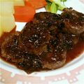❇︎hum❇︎'s cooksnap of when they made 牛薄切り肉の赤ワインソース.