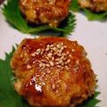 ton1210's cooksnap of when they made 鶏つくね焼き.