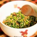 nana★mama★'s cooksnap of when they made 簡単美味しい☆かぶの葉でふりかけ.