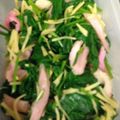 りえぶーん's cooksnap of when they made ほうれん草とちくわの生姜煮.