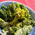 羽尼うに's cooksnap of when they made 菜の花のマスタードマヨネーズ和え.