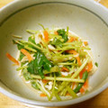 megchano's cooksnap of when they made 三つ葉とエノキのごまだれ(^ω^).