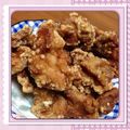 kashinmia's cooksnap of when they made 鶏の唐揚げ…(o˘◡˘o)♡.