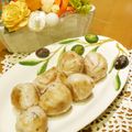 るるおか's cooksnap of when they made じゃがバタ肉巻き団子風.