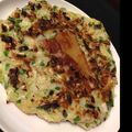 MARIsugar's cooksnap of when they made お好み焼！山芋たっぷりヘルシー♡.