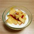 yuka119's cooksnap of when they made お腹に優しい☆りんごのホットヨーグルト.